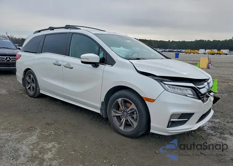 2020 Honda Odyssey Touring from USA, damaged, VIN 5FNRL6H87LB032963